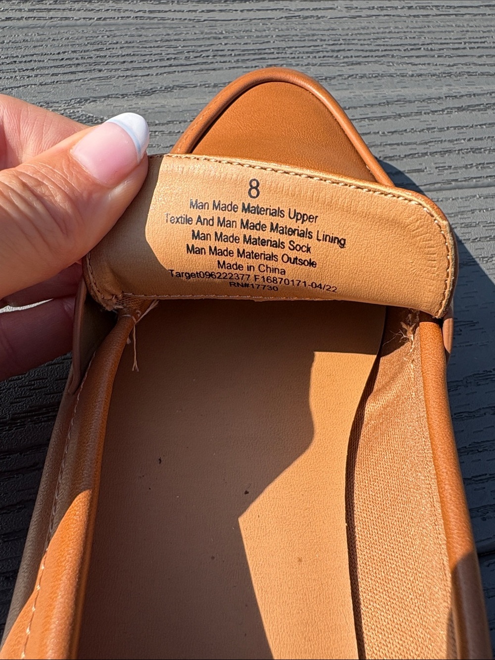 a new day Tan Slip-On Penny Loafers NWOT - Picture 6 of 6